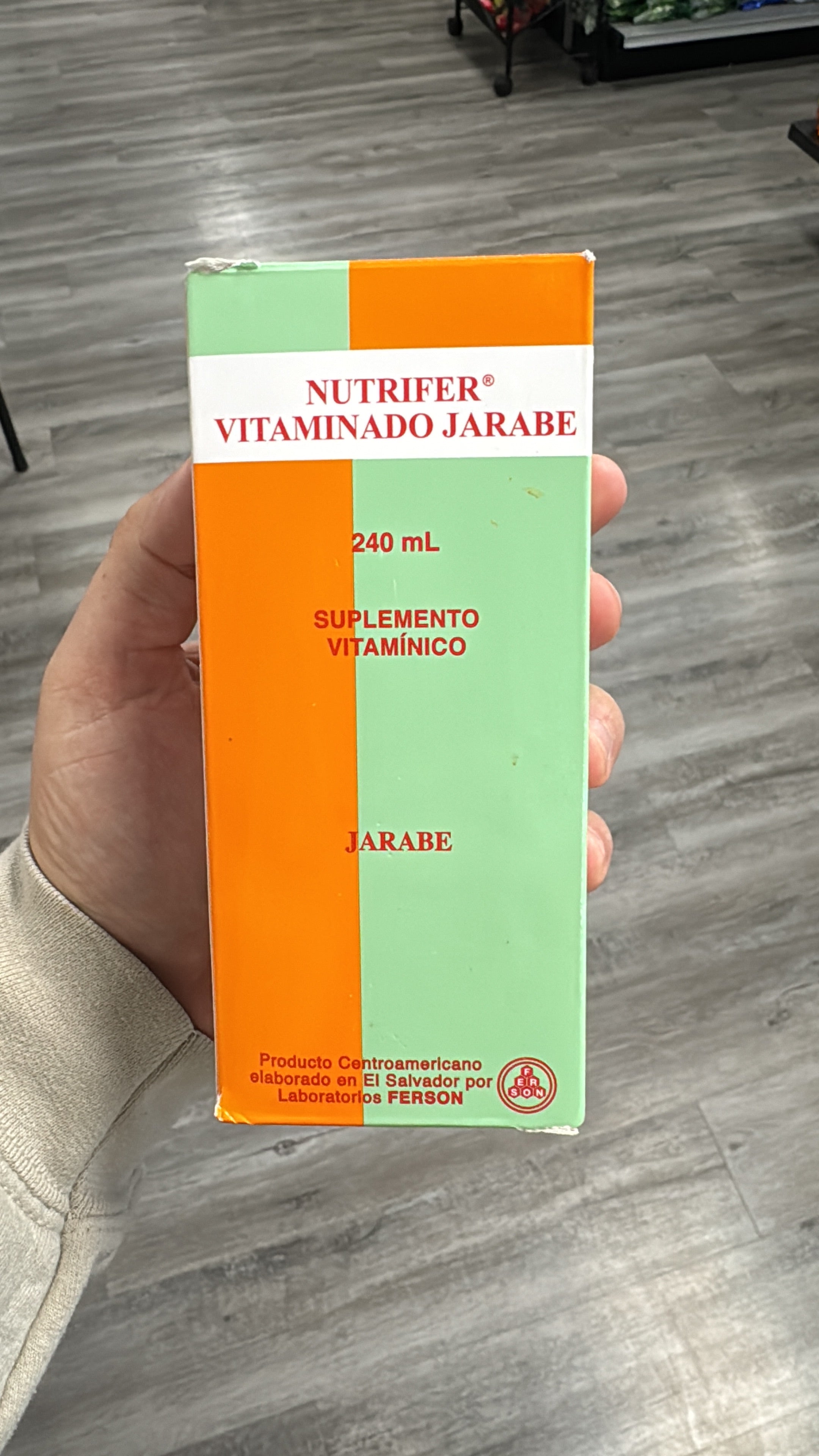 Nutrifer Vitaminado Jarabe (240ml)