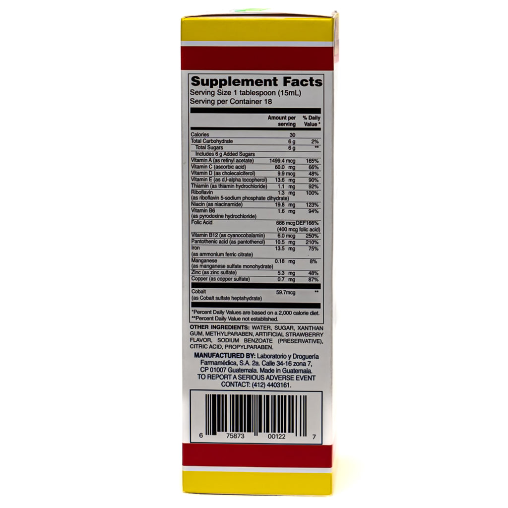 Vital Fuerte Jarabe – 275 mL