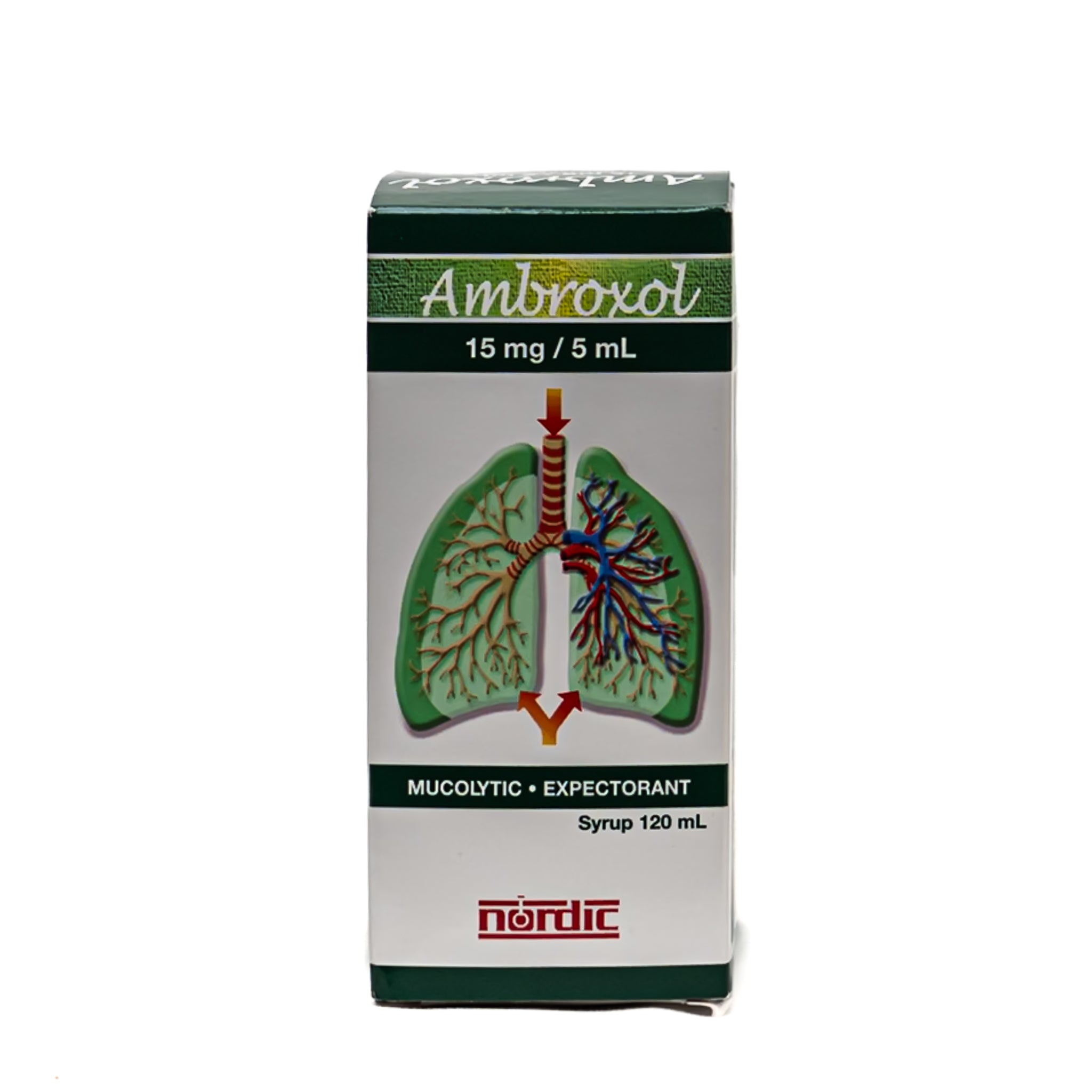 Ambroxol Jarabe 15mg/5mL – 120mL
