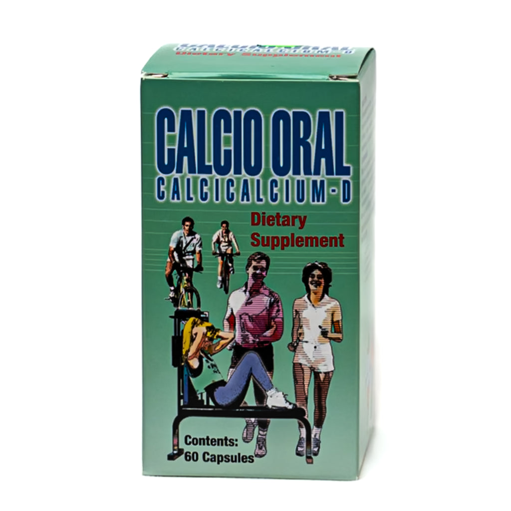 Calcio Oral Calcicalcium-D – 60 Cápsulas