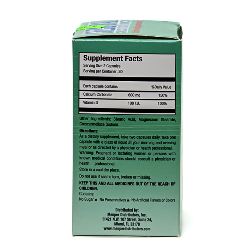 Calcio Oral Calcicalcium-D – 60 Cápsulas