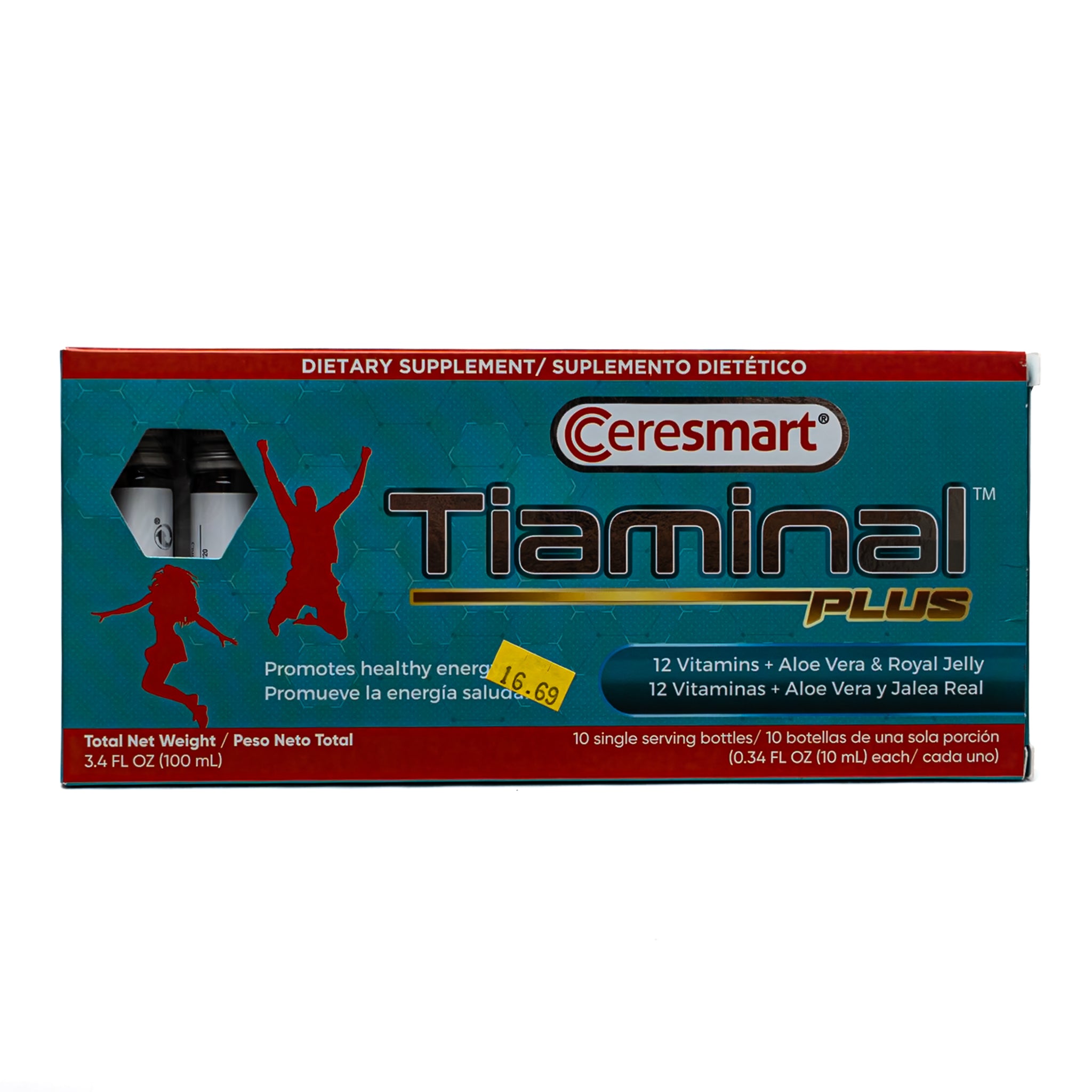 Ceresmart Tiaminal Plus – Suplemento Dietético (10 frascos de 10 mL)