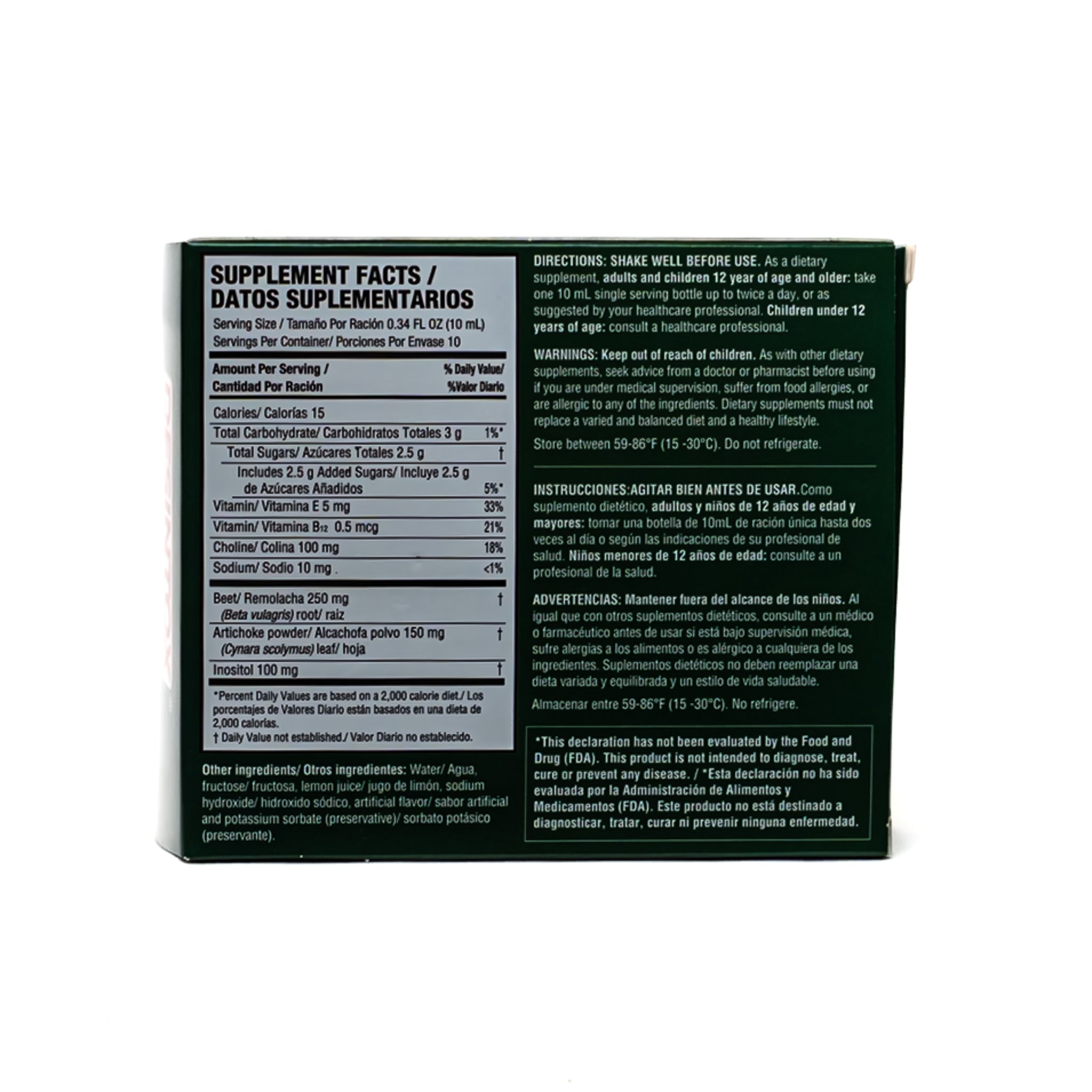 Desintox® – Desintoxicador de Hígado (10 frascos de 10 mL)