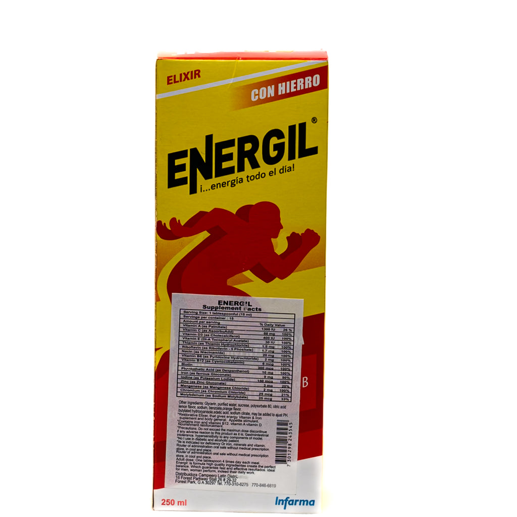 Energil® Elixir – 250 mL
