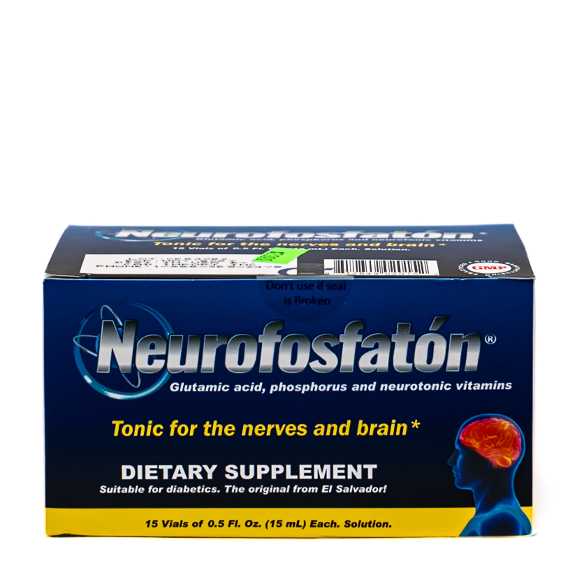 Neurofosfatón® – 15 viales bebibles de 15 mL