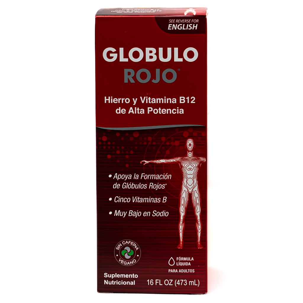 Glóbulo Rojo – Suplemento Líquido 473 mL