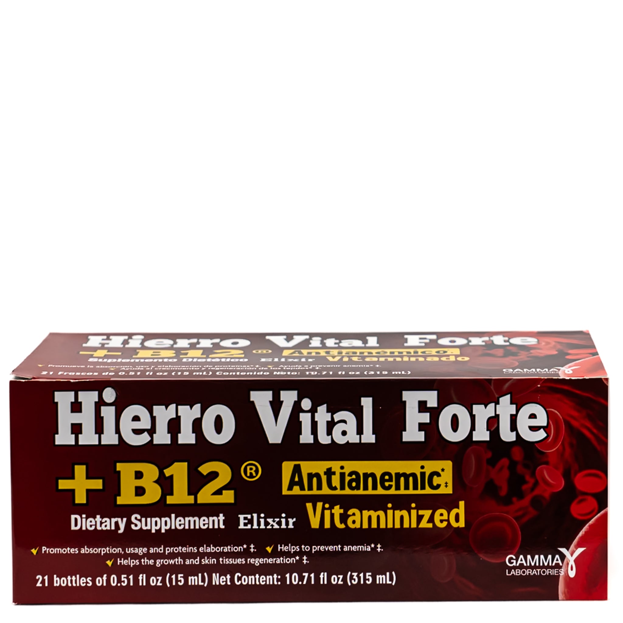 Hierro Vital Forte + B12 – 21 frascos de 15 mL