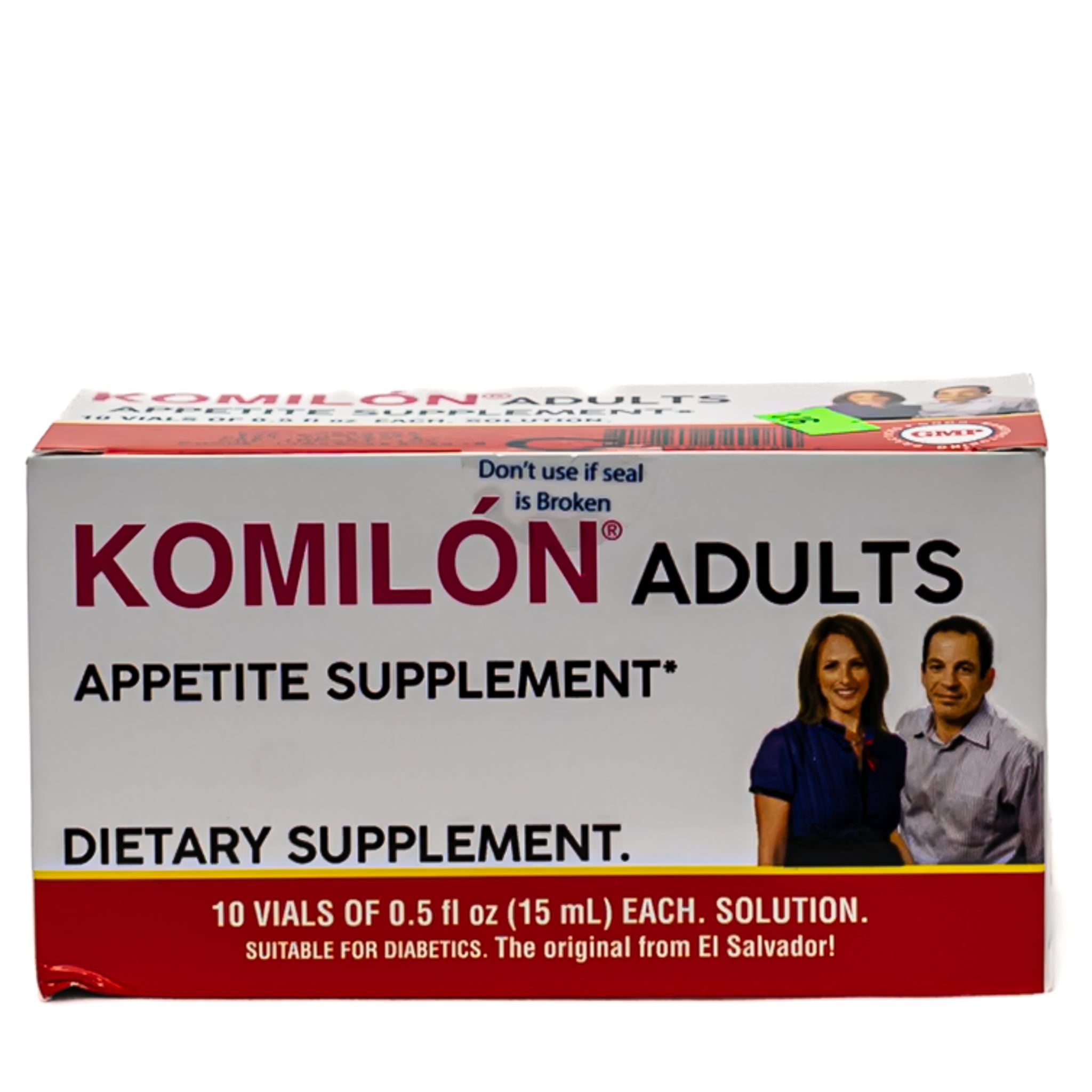 Komilón Adults – 10 viales de 15 mL