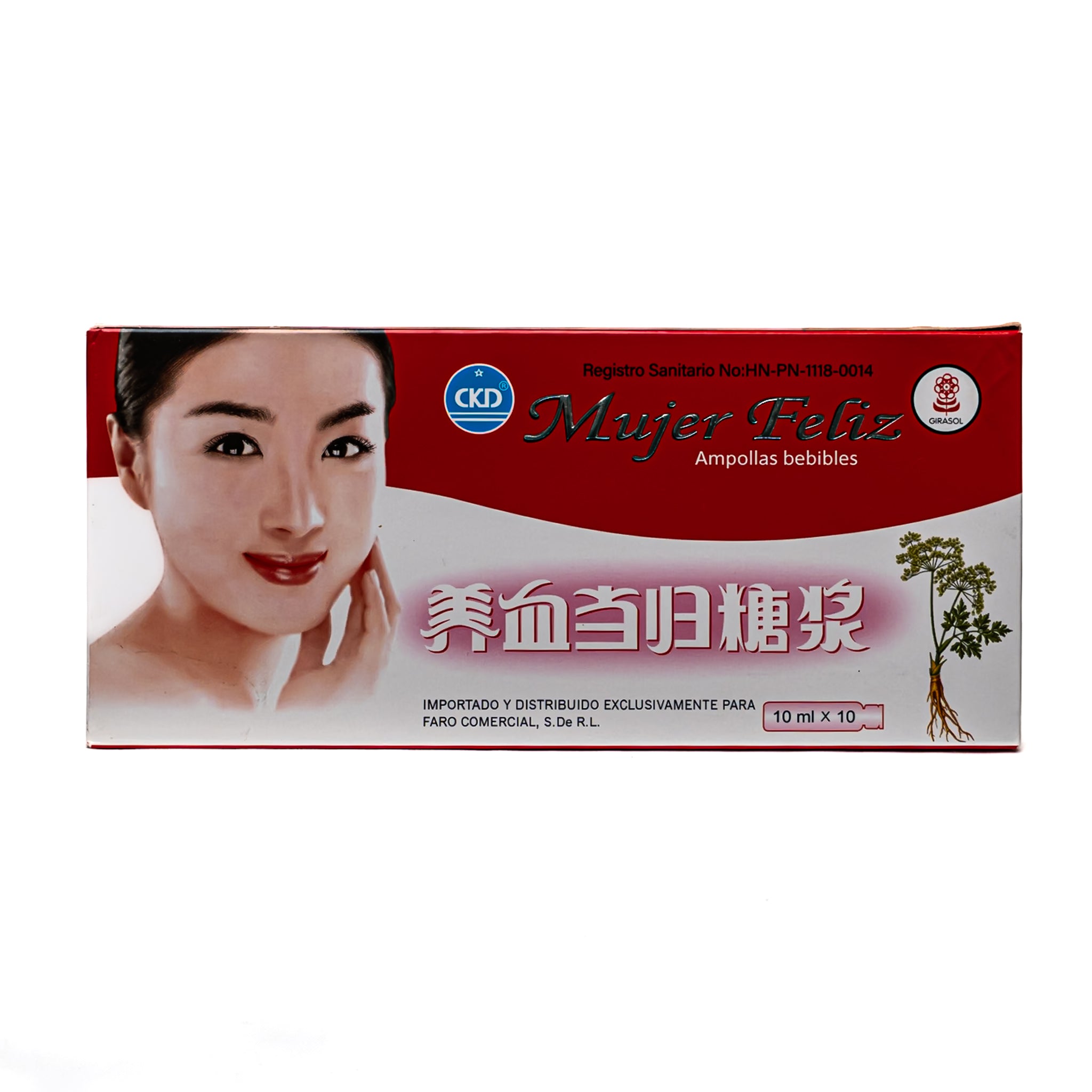 Mujer Feliz – Ampollas Bebibles