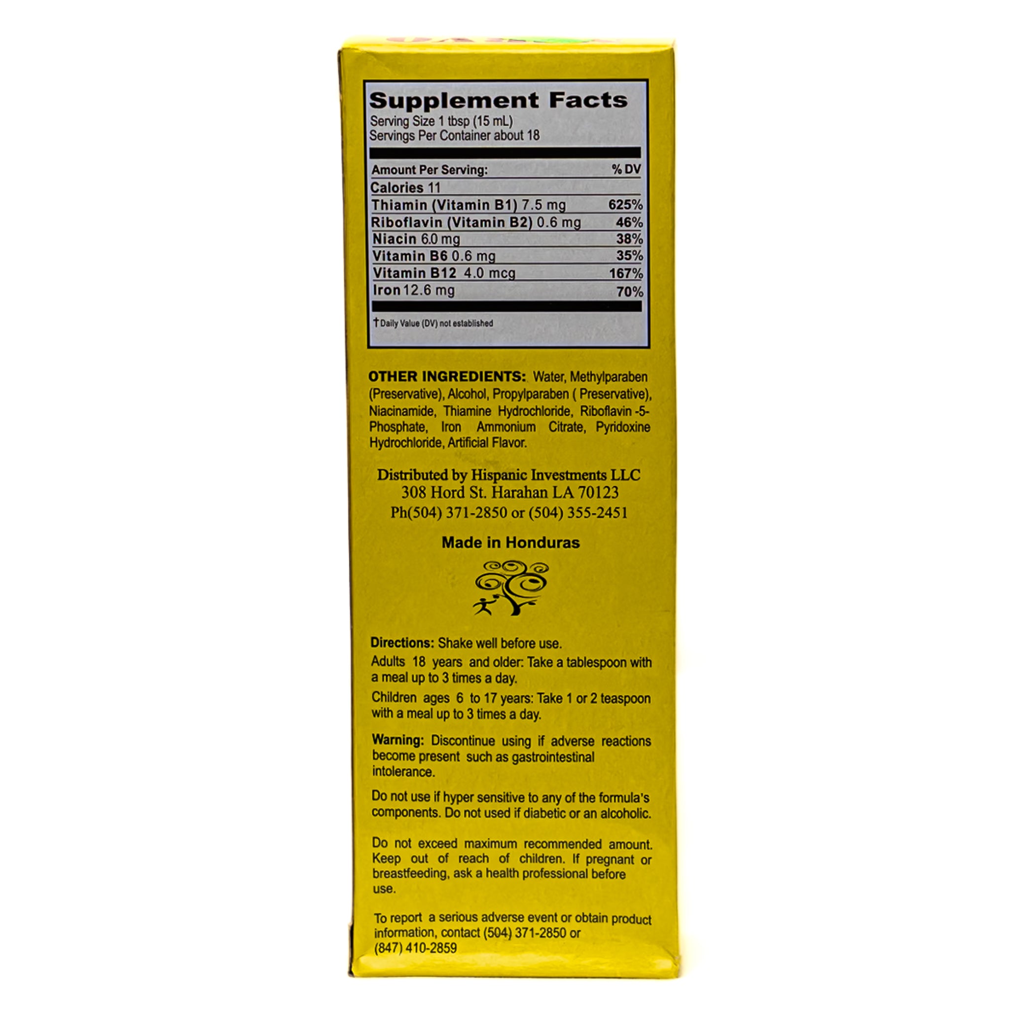 Nervo Forza – Suplemento de Vitaminas e Hierro (265 mL)