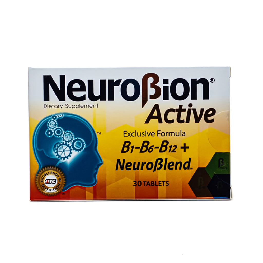 Neurobion Active – Energía y Bienestar Mental (30 Tabletas)