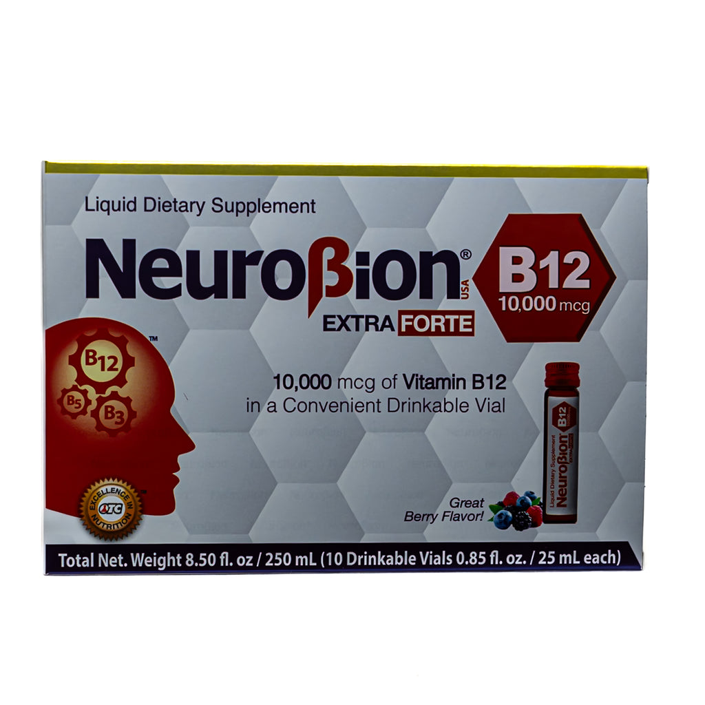 Neurobion Extra Forte B12 (10,000 mcg) - 10 Viales