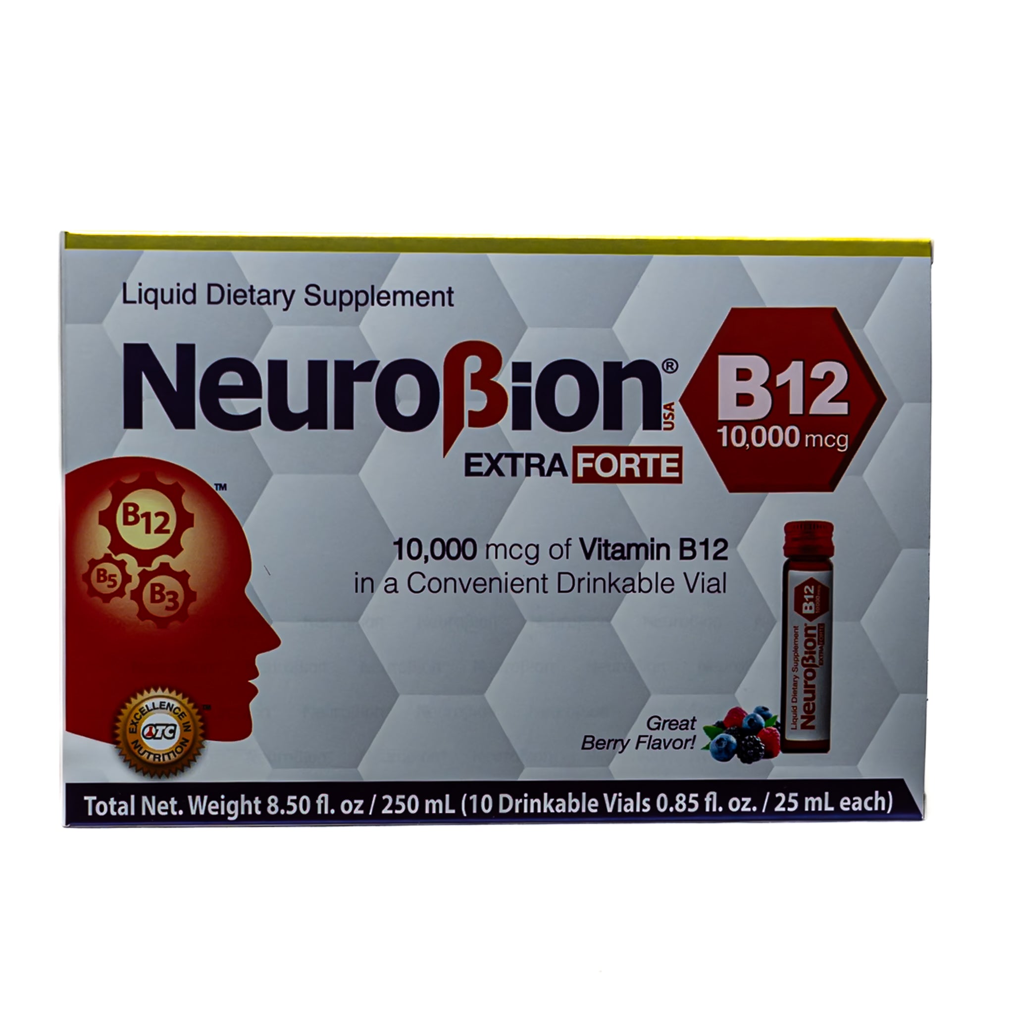 Neurobion Extra Forte B12 (10,000 mcg) - 10 Viales