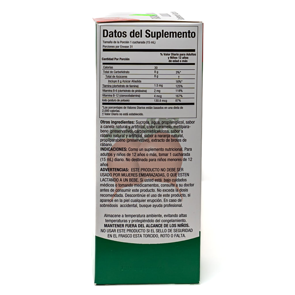 Rábano Yodado Líquido