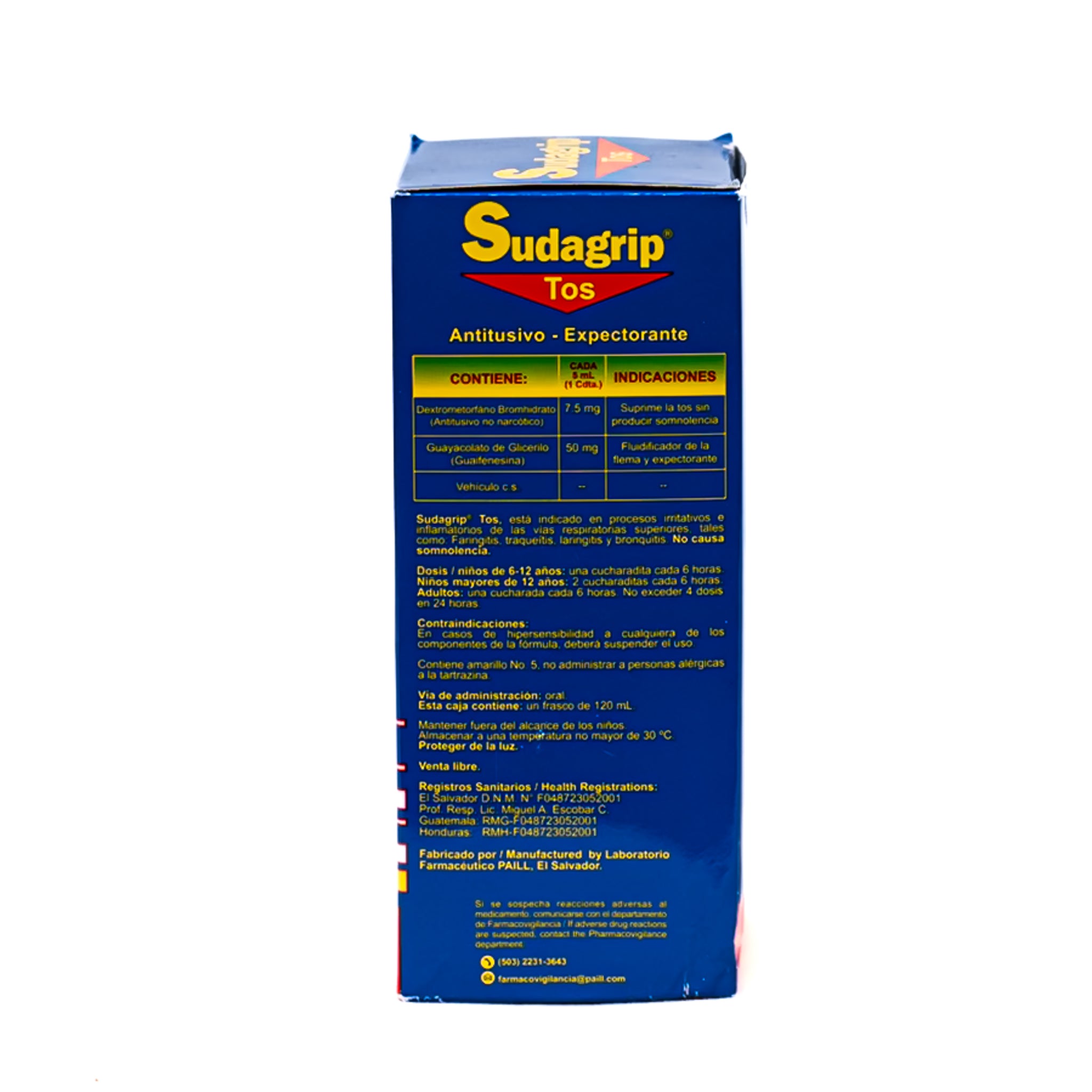Sudagrip® Tos – Jarabe 120 mL