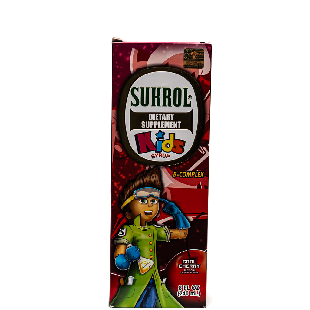 Sukrol Kids Jarabe Sabor Cereza – 240 mL