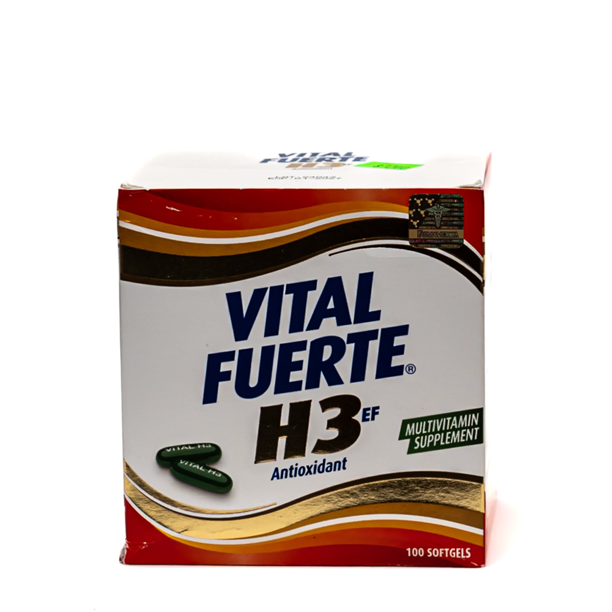 Vital Fuerte H3 – Multivitamínico Antioxidante 100 cápsulas