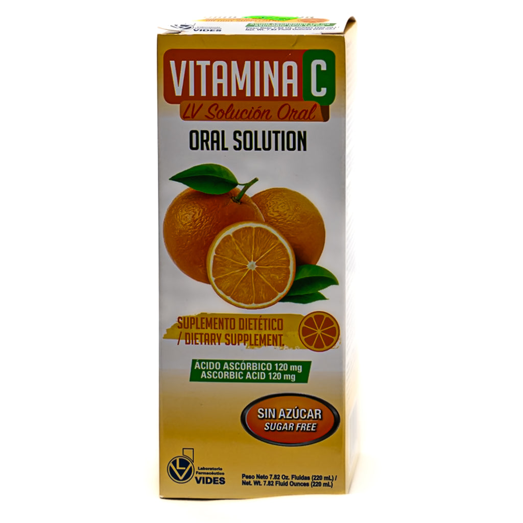 Vitamina C LV Solución Oral – 220 mL (Sin Azúcar)