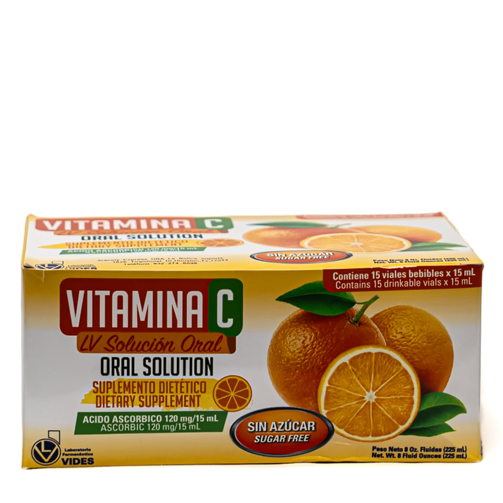 Vitamina C LV Solución Oral – 15 Viales