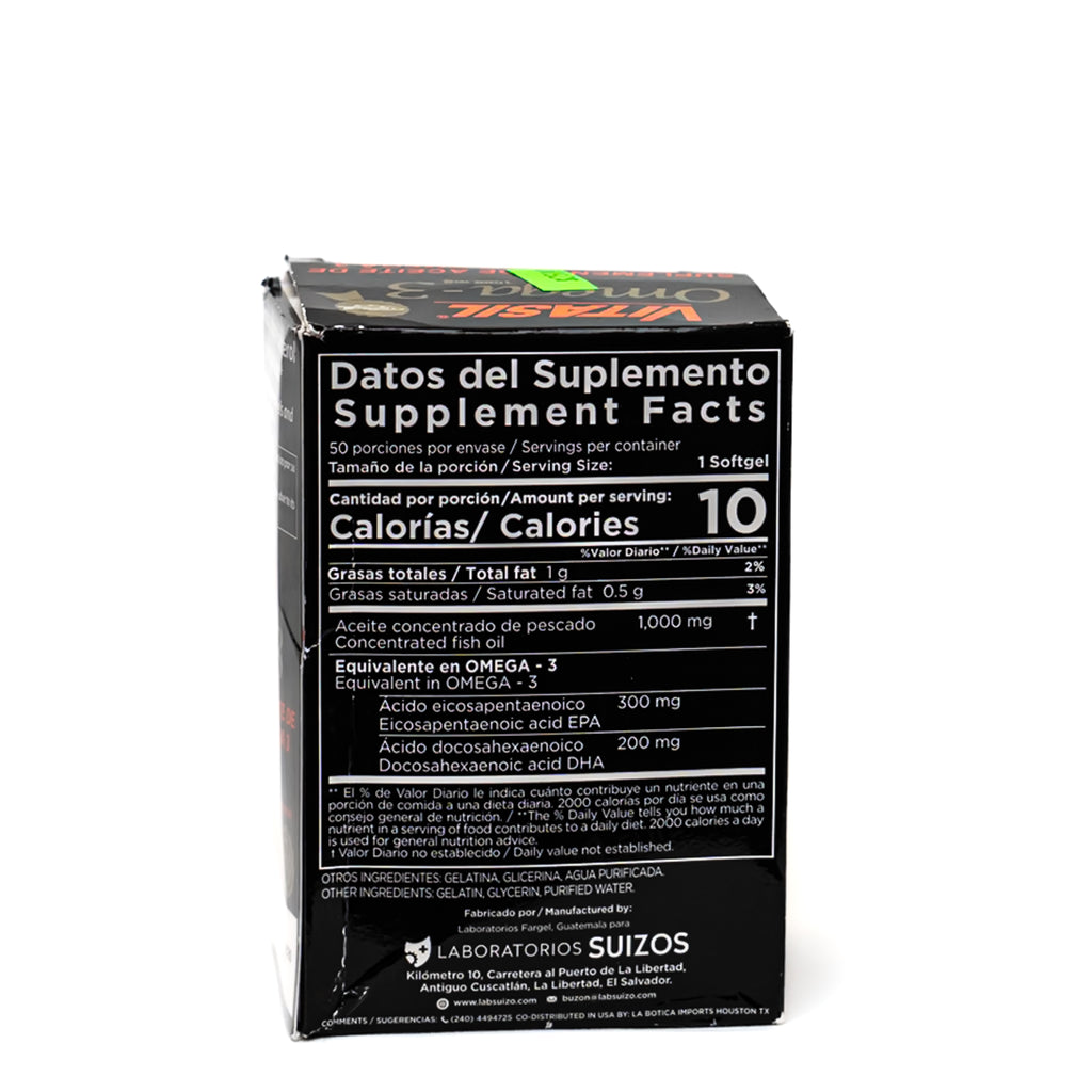 Vitasil Omega-3 50 Softgels