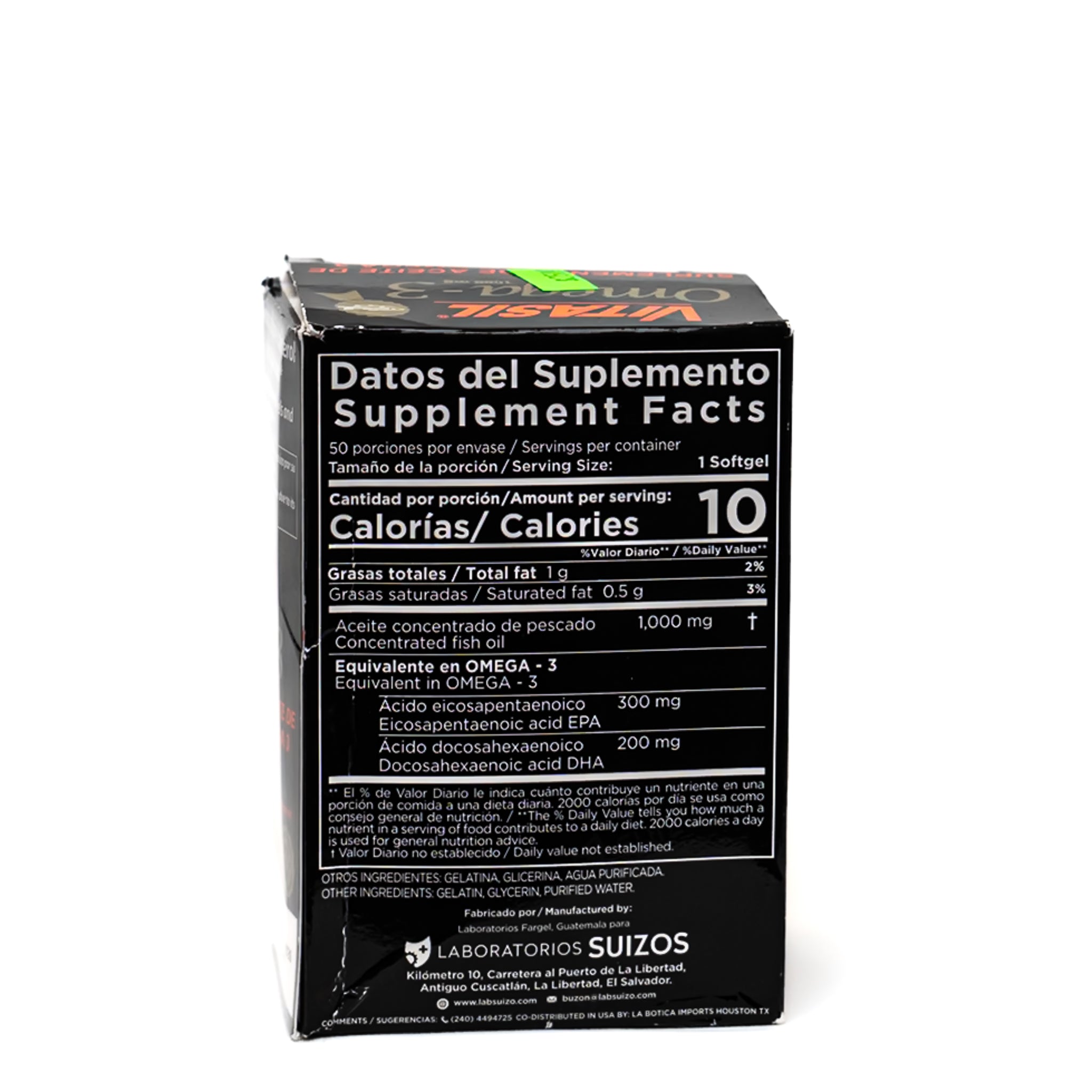 Vitasil Omega-3 50 Softgels